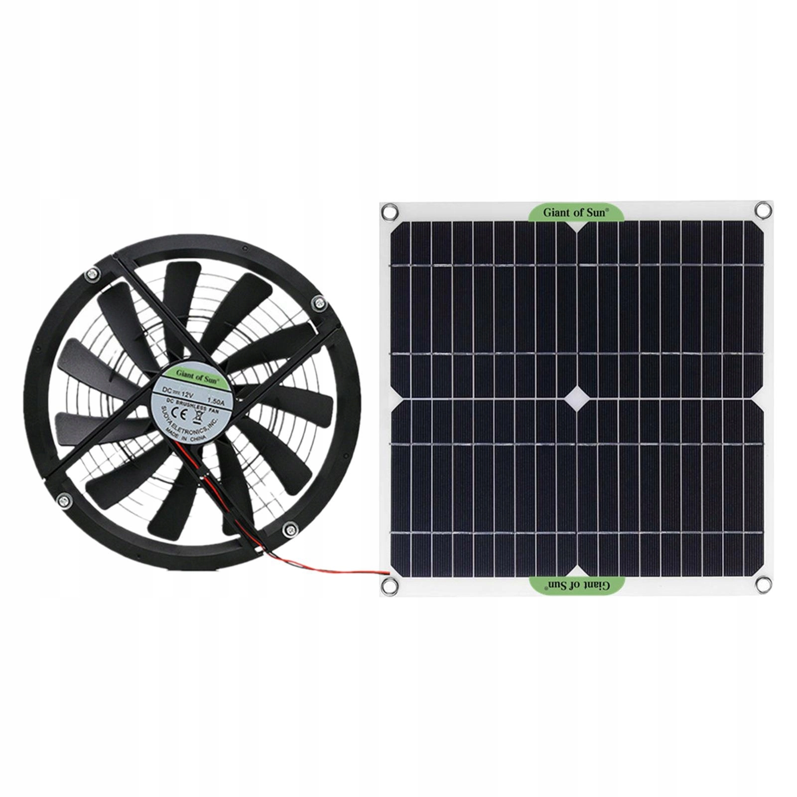 Wentylator solarny